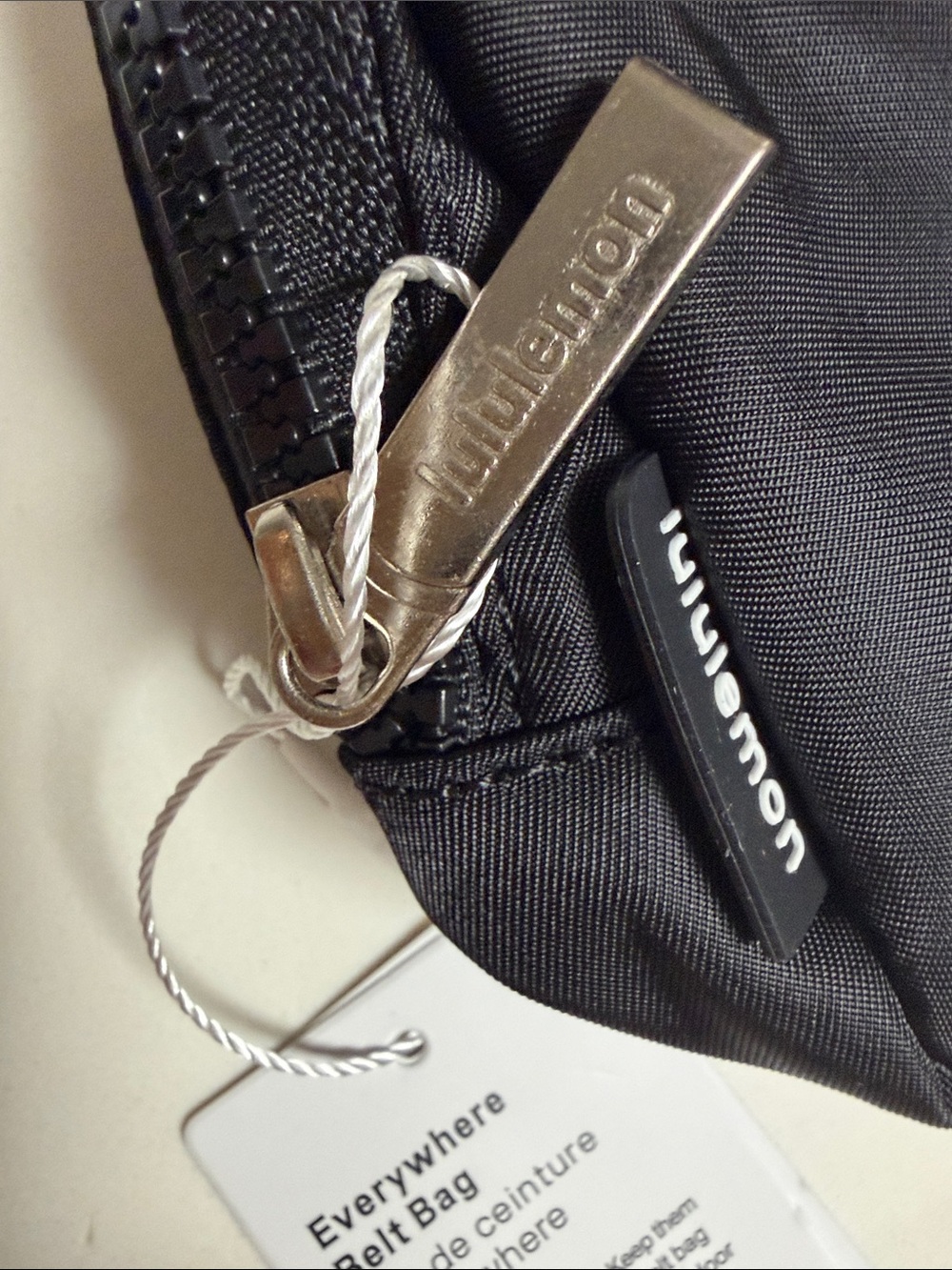 Lululemon Black Zip belt bag - Picture 6 of 14